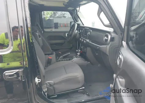 2023 Jeep Wrangler Sport z USA, uszkodzony, nr VIN 1C4HJXDG2PW622753